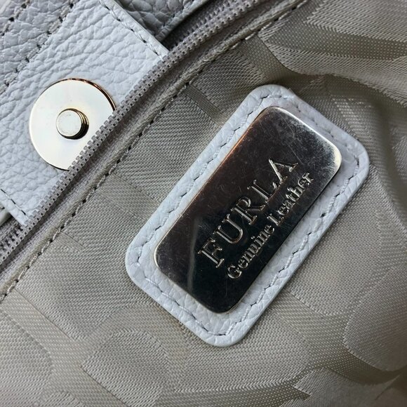 Furla White Leather Bag 🤍 - Picture 6 of 11